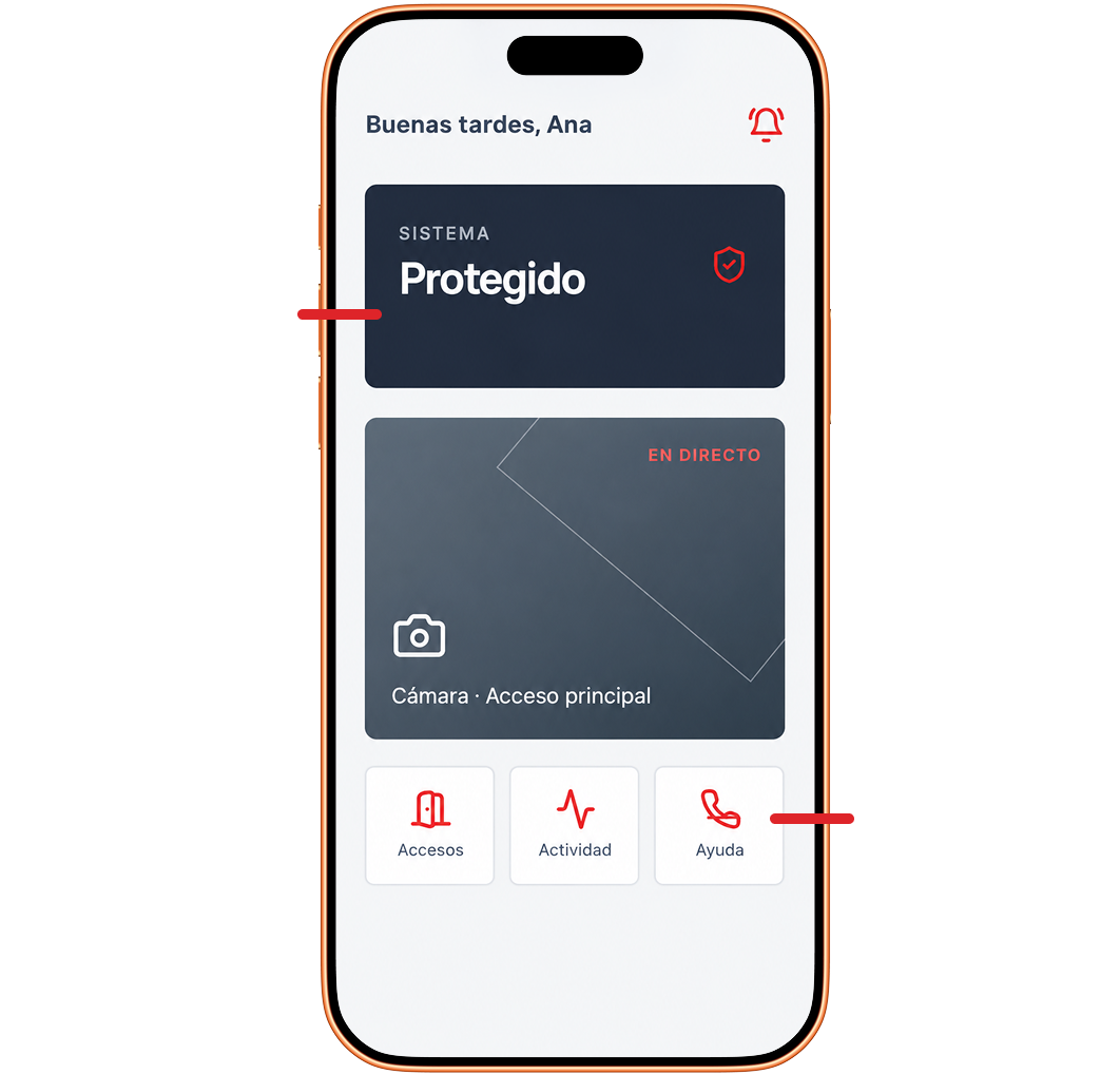 Aplicación móvil de control de seguridad